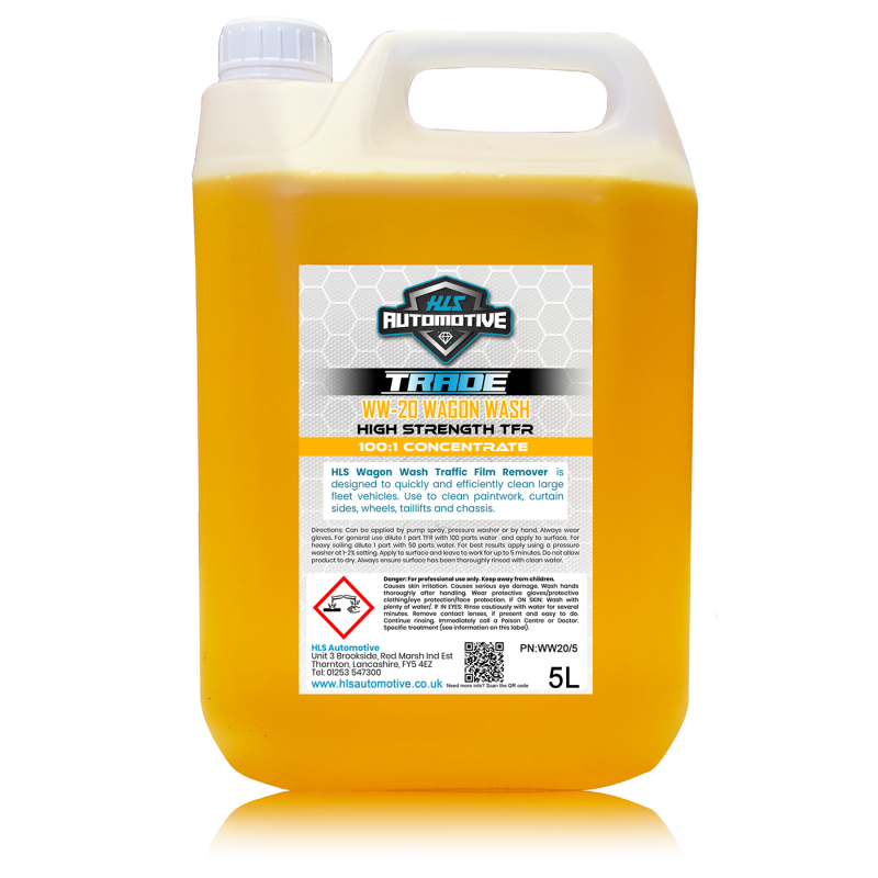 WW20 Wagon Wash TFR (NonCaustic) 5L HLS Automotive